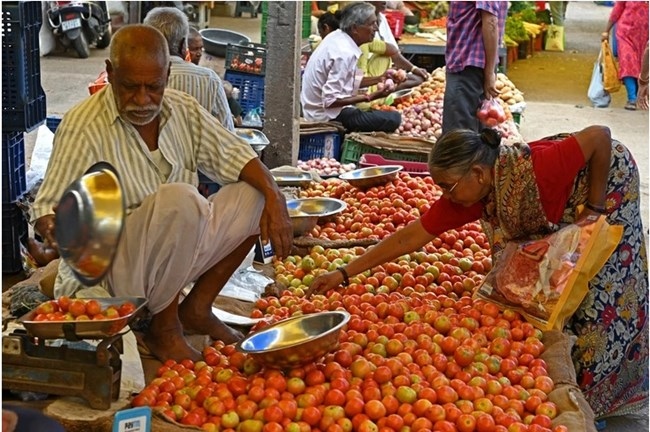 Khủng hoảng cà chua tại Ấn Độ: Giá cà chua tăng 500%